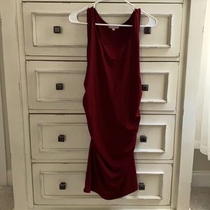Small Maternity Tank Ruched Dress